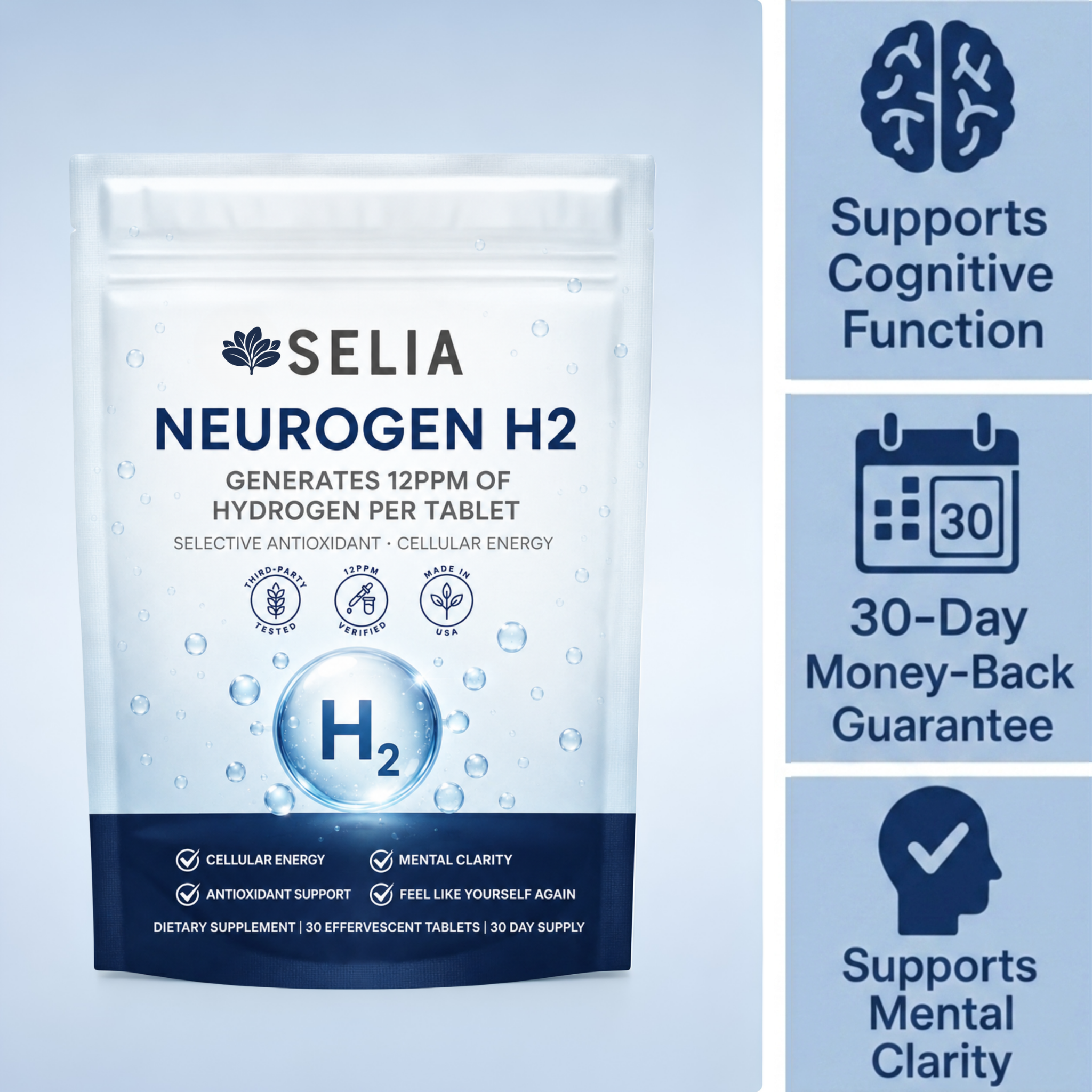 NEUROGEN H2® Molecular Hydrogen Tablets